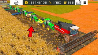 Multiple Work In Big Farm With John Deere In Fs18 | Fs18 Multiplayer | Timelapse |