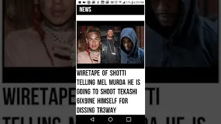 Wiretap Of Shotti Telling Mel Murda He's Going Go Feed Tekashi 6ix9ine Himself For Snitching