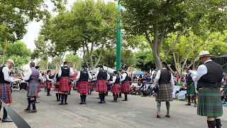 Winnipeg Police Pipe Band Gr2 MSR2 Pleasanton gathering 2023