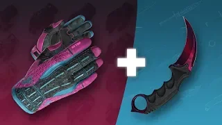 48 ЛУЧШИХ КОМБИНАЦИЙ ПЕРЧАТОК И НОЖЕЙ ★ CS:GO / TOP 48 GLOVE + KNIFE COMBOS ★ CS:GO