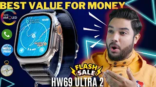 Apple HW69 Ultra 2 Smart Watch Reivew| The Real Deal |Almost Same Apple Ultra 2 Smart Watch-Amoled |