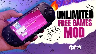 🤩Mod Your PSP for 🤫Unlimited Free Games in 2023|All PSP Models Support|Tech gg