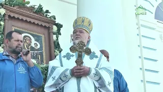 В городе Мглин прославили чудотворную икону Царицы Небесной «Одигитрия»