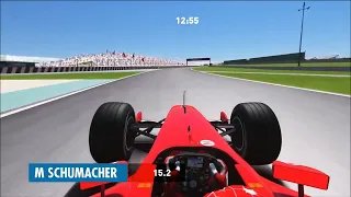 F1 Magny-Cours 2002 - Michael Schumacher OnBoard - Assetto Corsa