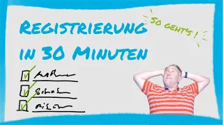 Registrierung als Betreuer in 30 Minuten - So geht's!