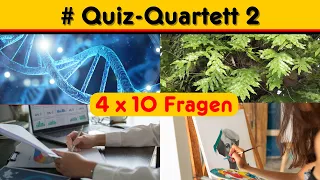 QuizMit #Biologie | Botanik | Betriebswirtschaftslehre | Bildende Kunst