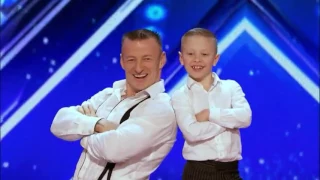 AGT 2017: Father and Son Amazing Acrobats