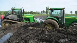 B-E-S-T Tractors Stuck In Mud Compilation