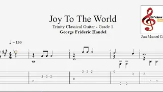 Joy To The World - Trinity Classical Guitar Grade 1