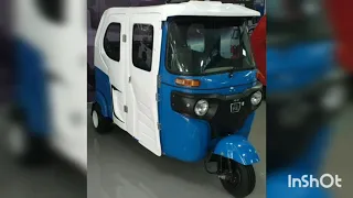 MOTOTAXI BAJAJ CROM UG 2021 ultima generacion en fibra clasica