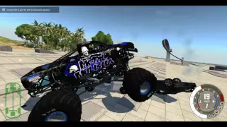 BeamNG Drive Monster Truck VS Semi Trailer!