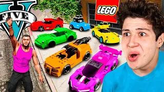 ROBANDO COCHES de LEGO en GTA 5!