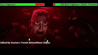 Lightyear (2022) Final Battle with healthbars