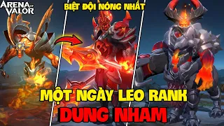 VUX MỘT NGÀY LEO RANK CAO THỦ VỚI BIỆT ĐỘI DUNG NHAM COMBO NÓNG NHẤT LIÊN QUÂN MOBILE