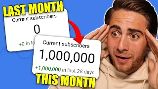 How To Beat the YouTube Algorithm To Gain 1M+ Subscribers (how to get youtube subscribers)