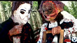 MICHEL MYERS vs LEATHERFACE *remake*(halloween vs Texas chainsaw) fan film remake