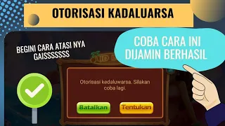 cara atasi otorisasi kadaluarsa login akun domino Facebook work 2023