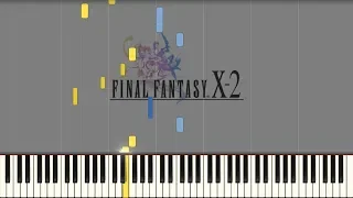 Eternity - Memory of Lightwaves ~ Final Fantasy X-2 (Synthesia Tutorial) | Piano Game Knight