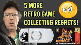 5 More Retro Video Game Collecting Regrets! - Brett Weiss