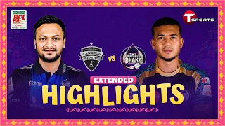 Extended Highlights | Rangpur Riders vs Durdanto Dhaka | BPL 2024 | Cricket | T Sports