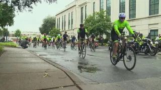 Charlotte officers on bike ride to honor the fallen