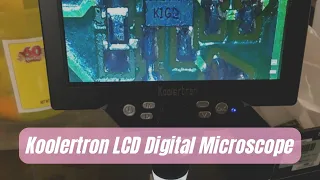 Koolertron LCD Digital Microscope Review | Koolertron 12MP Handheld Camera Video Recorder