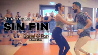 Romeo Santos, Justin Timberlake - Sin Fin | DANIEL Y PAZ BACHATA DEMO CARAMELO FESTIVAL