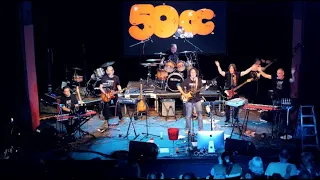 50cc - live 10cc tribute - Godley & Creme medley: Under Your Thumb, Englishman in New York & Cry