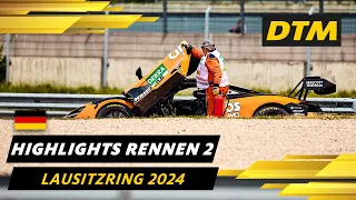 Hartes Racing bis ins Kiesbett! | DTM 2024 Highlights | DEKRA Lausitzring