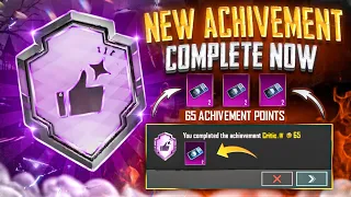 New Easy way Achivement In Bgmi 🔥 A secret achievement that 99% of players don't know About