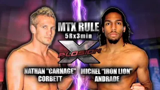 Nathan "Carnage" Corbett Vs Michel "Iron Lion" Andrade - Xplosion 19