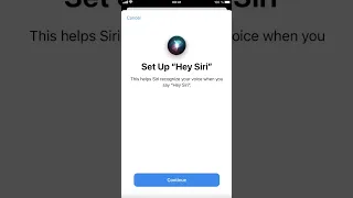 "Hey Siri" isn't working on iPhone