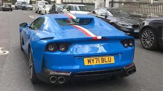 Supercars In London July 2022 Sound & Accelerations | F8, SF90, Carrera GT, 812 GTS, SVJ, Perfomante