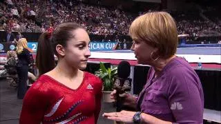 Jordyn Wieber Interview - 2011 AT&T American Cup