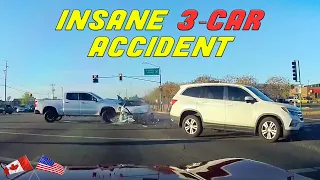 CAR TURNS AT THE WORST POSSIBLE MOMENT