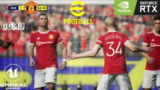 eFootball 2022 Unreal PC Max | Manchester Utd vs Juventus | NVIDIA RTX 3060 Ti
