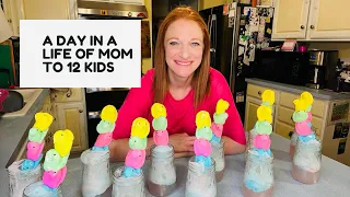 DAY IN A LIFE OF A MOM TO 12 KIDS *Spring Break*