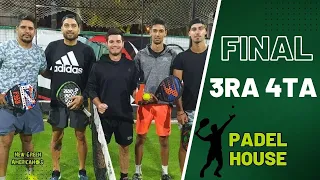 Final "Master Padel House" 3ra 4ta 13/12/2021