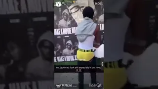 Full Video Of Notti Osama , DD Osama & sugarhillDdot tearing down Kay flock posters