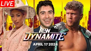 🔴AEW Dynamite Live Stream | Watch Along April 17th 2024