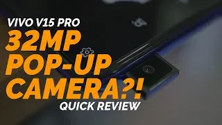 VIVO V15 PRO - Quick Review