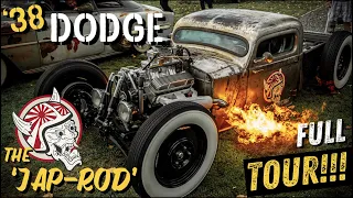 How I Built My Shop Rod ON A BUDGET!! | FULL STORY + TOUR | 1938 Dodge RAT ROD Truck!!
