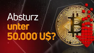 Bitcoin-Panik! Droht Absturz unter 50.000 Dollar?