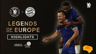 Chelsea Legends 4-0 FC Bayern | Legends of Europe. All Goals