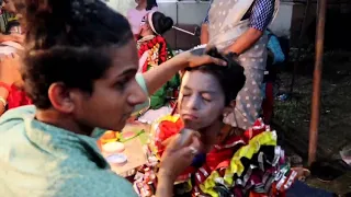 Yakshagana makeup and costume video (part 1)