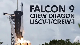 Трансляция пилотируемого запуска Crew Dragon (Crew-1)