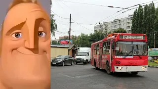 Воронежский троллейбус до и после