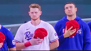 Texas Rangers National anthem vs Houston Astros 9/4/23