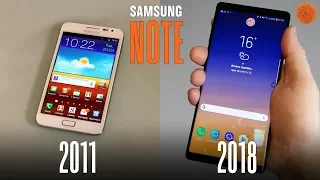 От Note 1 до Note 9: эволюция флагманской линейки Samsung | COMFY