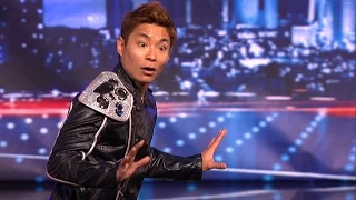 Kenichi Ebina Performs an Epic Matrix  Style Martial Arts Dance   America's Got